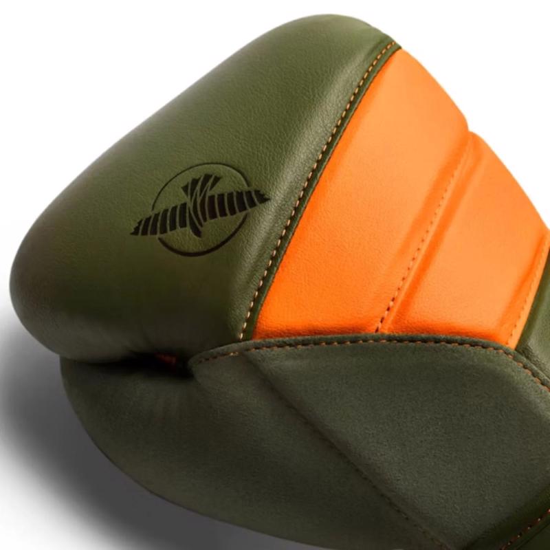 Hayabusa T3 Boxing Gloves -green/orange